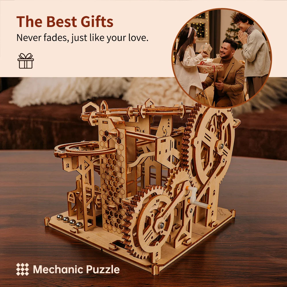 3D Wooden Puzzle Building Block Kit 7