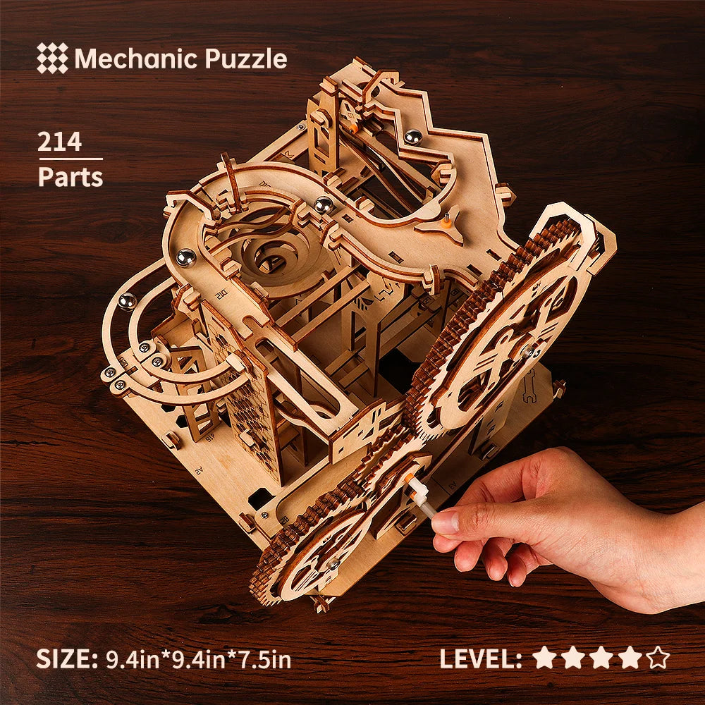 3D Wooden Puzzle Building Block Kit 7