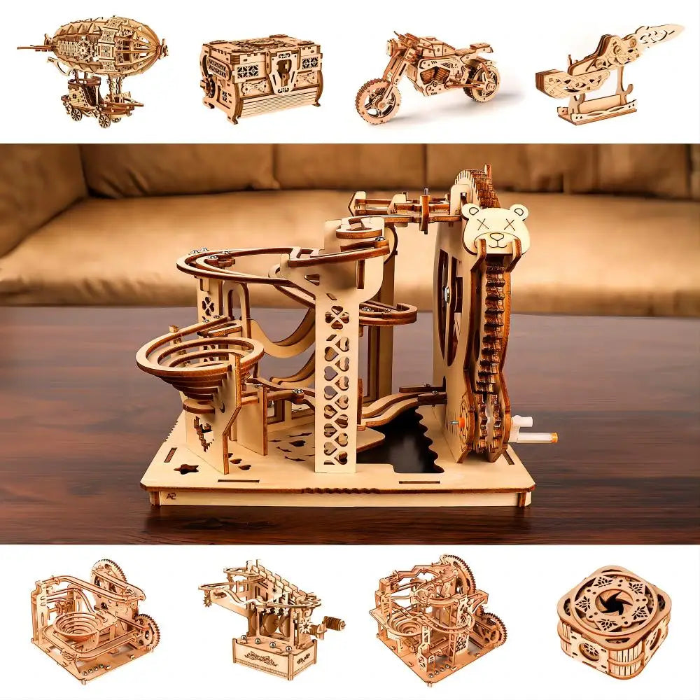 3D Wooden Puzzle Building Block Kit 7